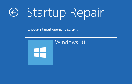 windows 10 reset this pc keep my files stuck in boot up loop