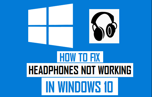 Fix headphone jack not working windows 10