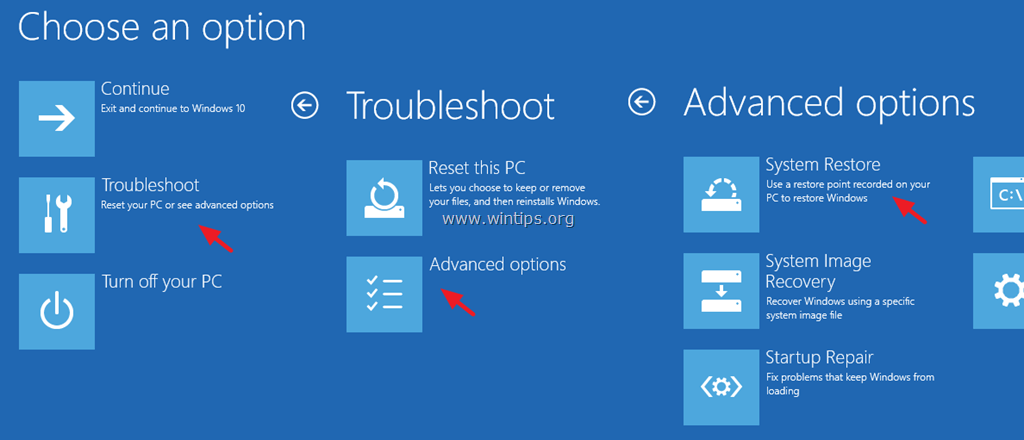 Troubleshooting перевод. Восстановление системы Windows 10. Win 10 Repair. Choose an option continue troubleshoot. Windows 10 restore System Screen.