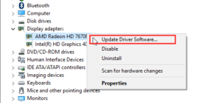 No amd graphics driver is installed как исправить