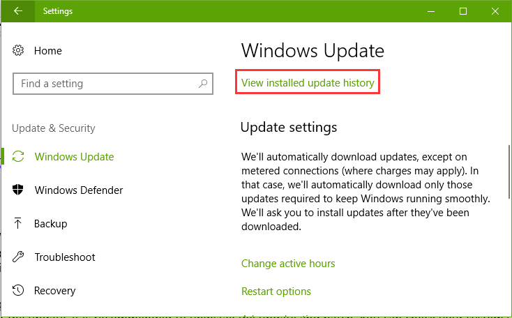 windows update laptop keyboard not working