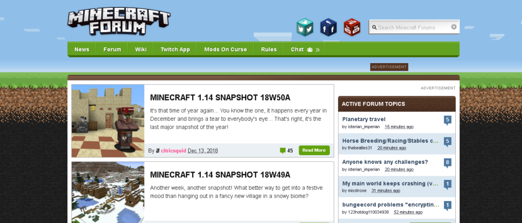 Minecraft: Best gaming forums