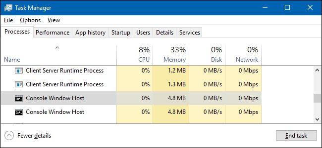 What is conhost.exe