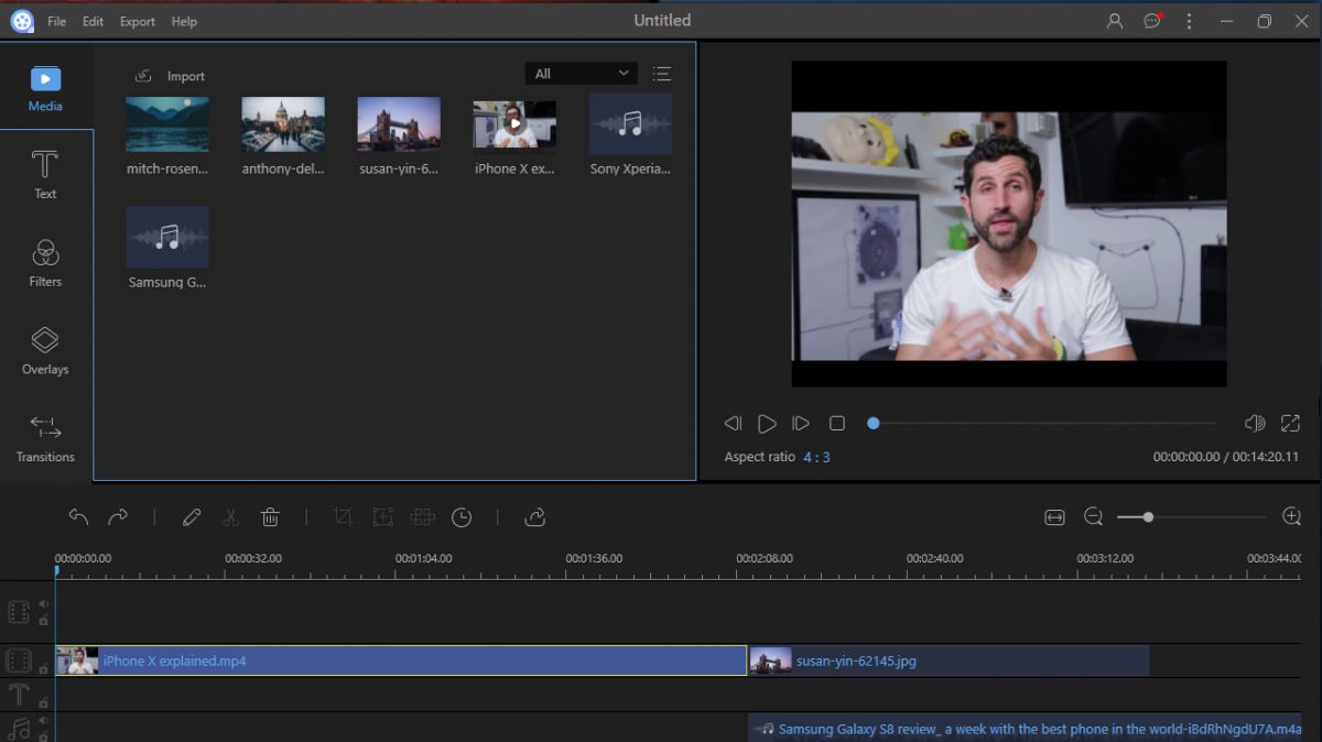 imovie how to crop video