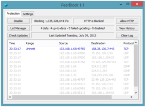 best free peerblock lists