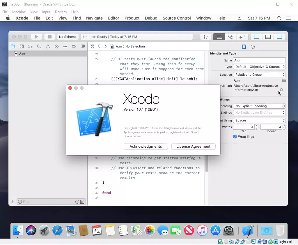 Как открыть проект в xcode