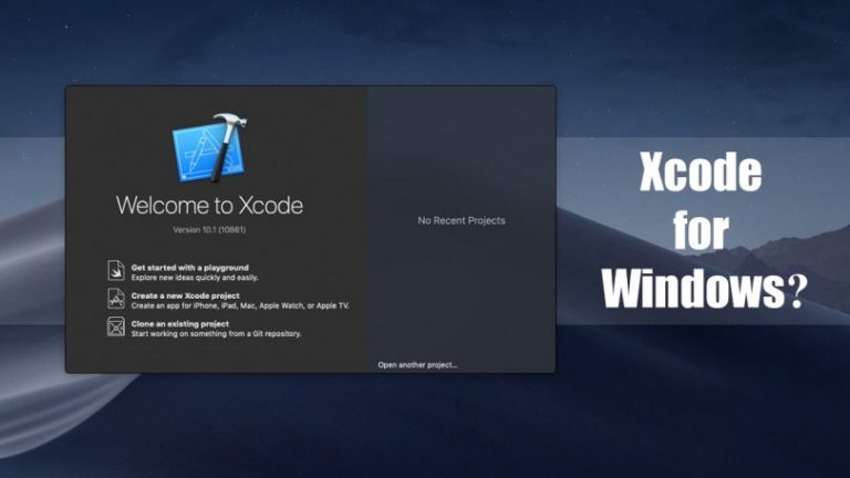 xcode download windows 10