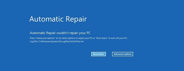 How to disable automatic repair in windows 10