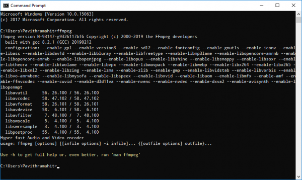 ffmpeg for windows is it safe