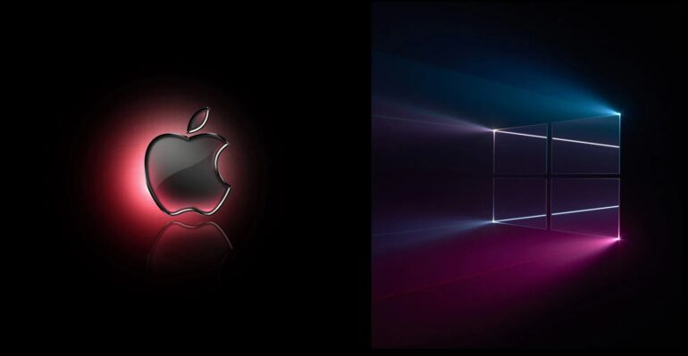 windows vs mac gui