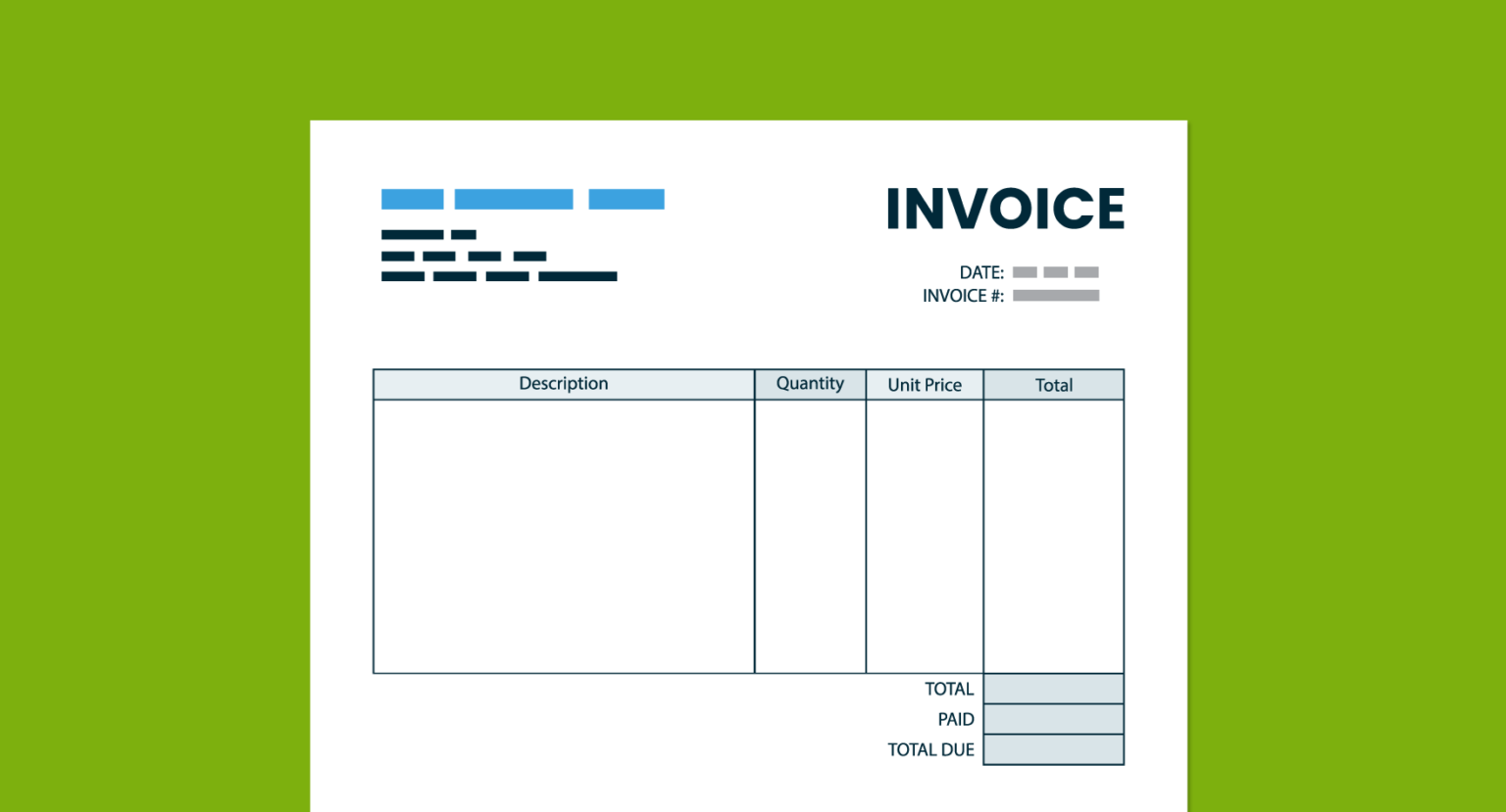 creating invoices in method