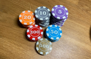 Colored Poker Chips
