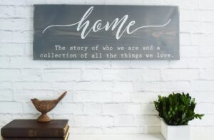 home decoration signs