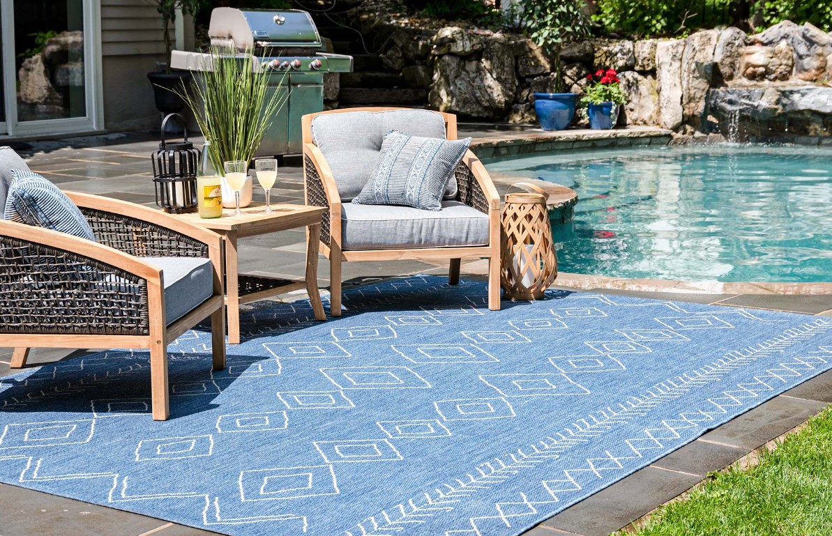 Elevate Your Outdoor Spaces Choosing the Best Types of Outdoor Rugs for Your Garden, Patio, or