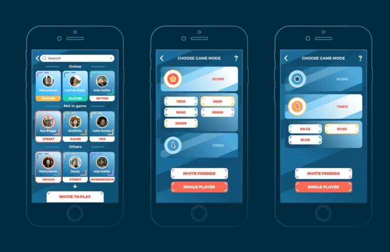 Mobile Game UI and UX Design