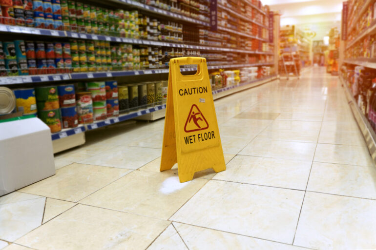 Slip and Falls in Stores
