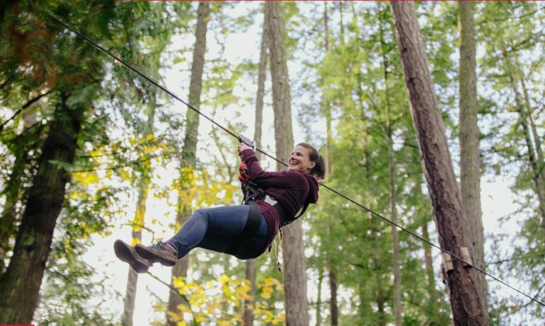 Nanaimo Sport Adventure in forest